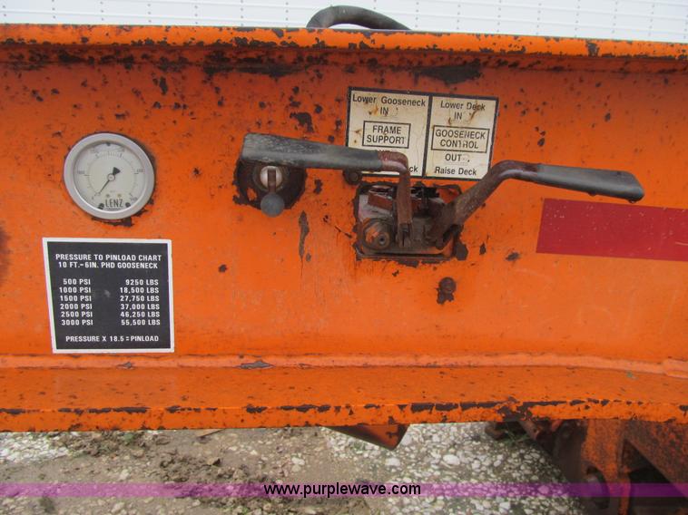 image for item L1814 1991 Load King PHD70/90-2SP equipment trailer