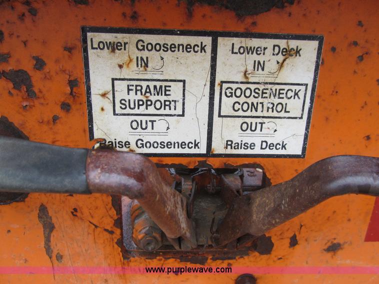 image for item L1814 1991 Load King PHD70/90-2SP equipment trailer