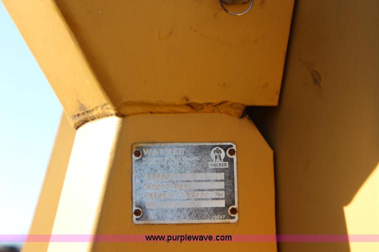 image for item L2430 Wacker RD880 double drum roller