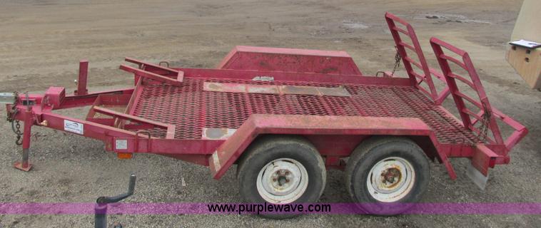 image for item L3893 1985 Haulmark equipment trailer