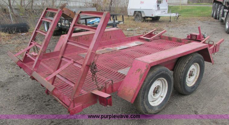 image for item L3893 1985 Haulmark equipment trailer