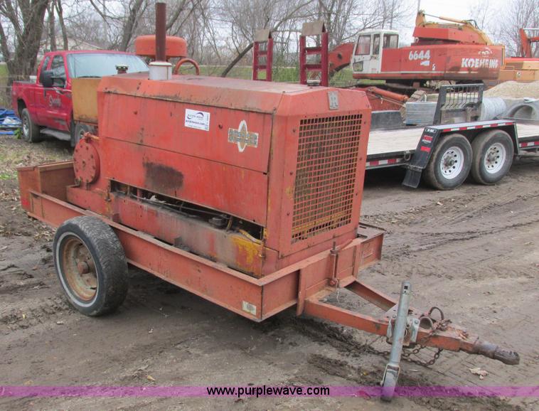 image for item L3897 Ingersoll Rand Gyro Flo 160 air compressor