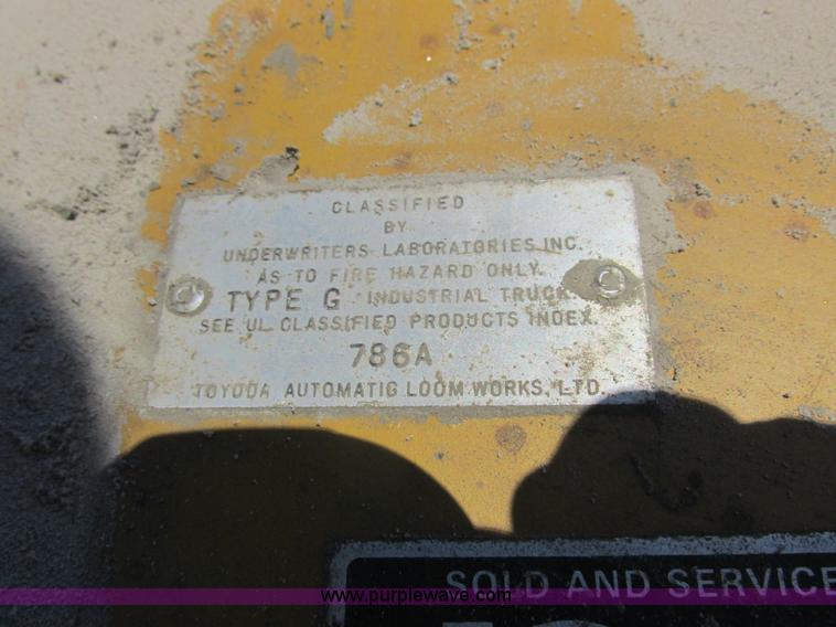 image for item L4115 Toyota 2FG35 forklift