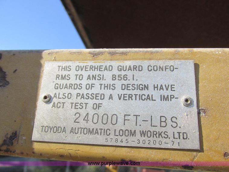 image for item L4115 Toyota 2FG35 forklift