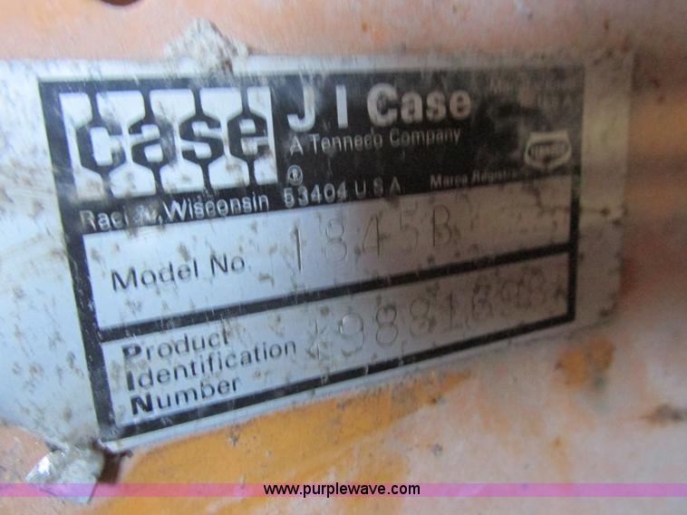 image for item L4118 1985 Case 1845B skid steer