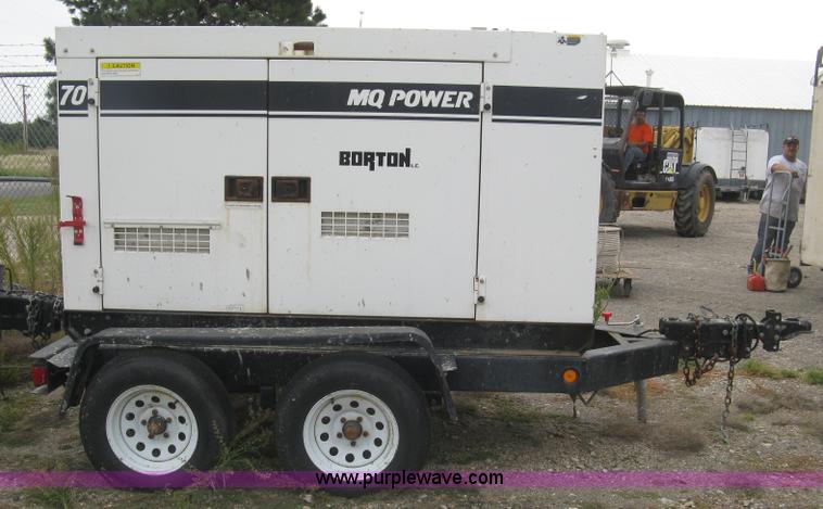 image for item L6376 Multiquip DCA-70SS1U Whisperwatt 70 generator