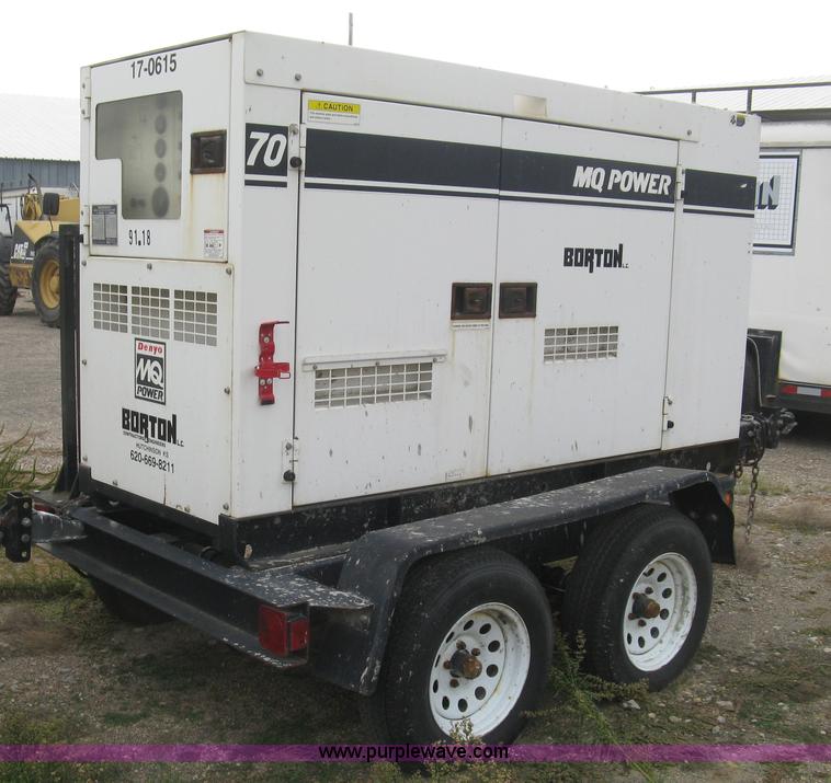 image for item L6376 Multiquip DCA-70SS1U Whisperwatt 70 generator