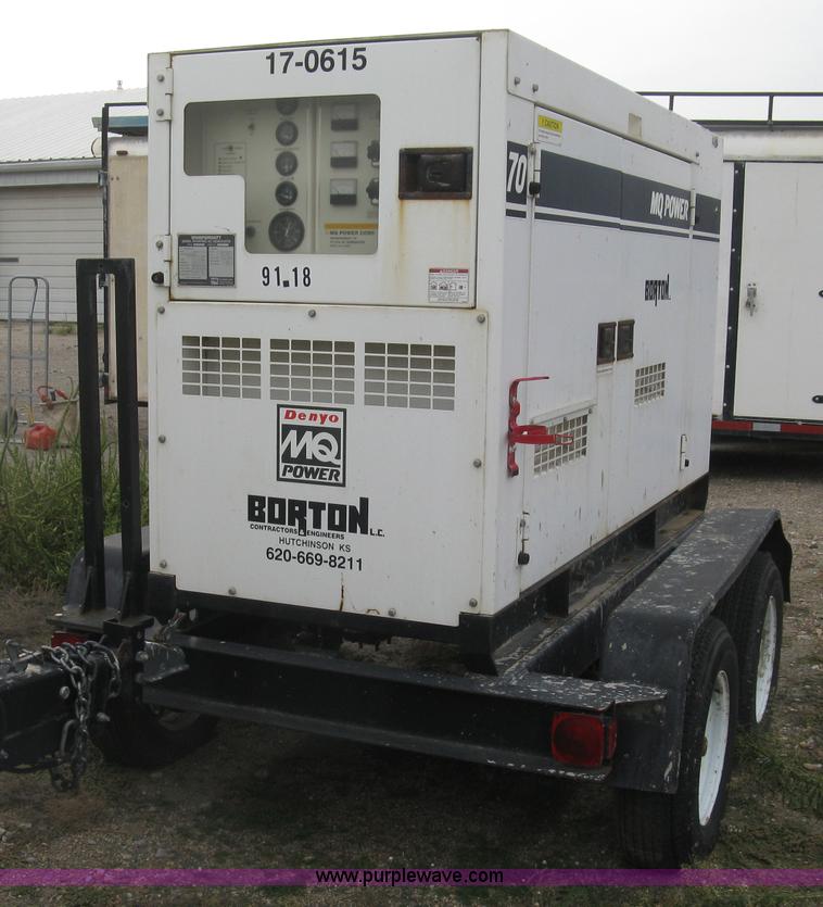 image for item L6376 Multiquip DCA-70SS1U Whisperwatt 70 generator