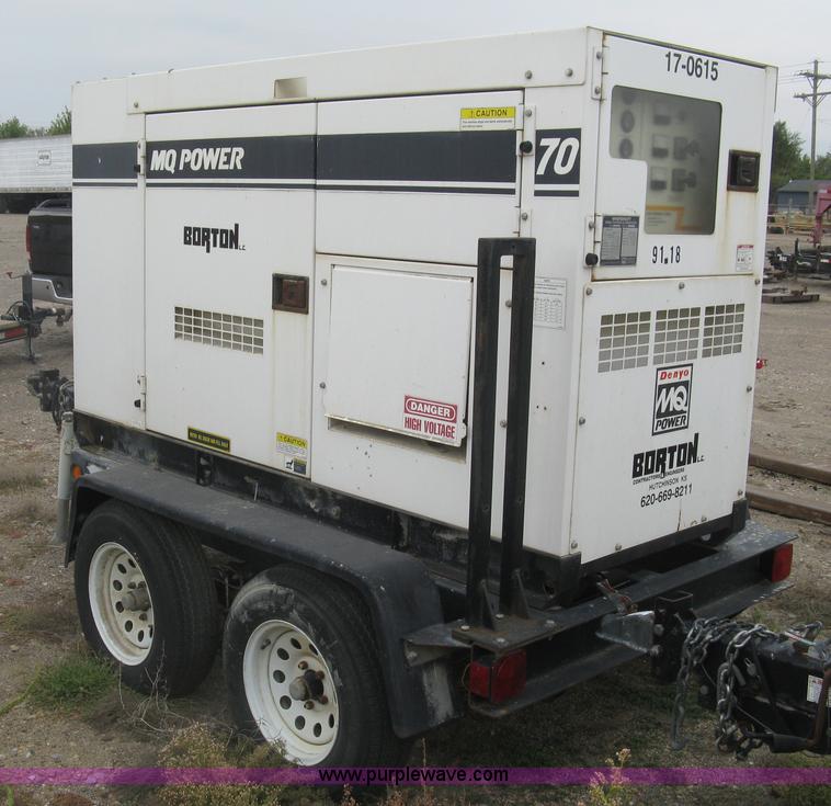 image for item L6376 Multiquip DCA-70SS1U Whisperwatt 70 generator