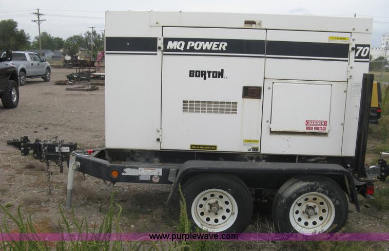 image for item L6376 Multiquip DCA-70SS1U Whisperwatt 70 generator