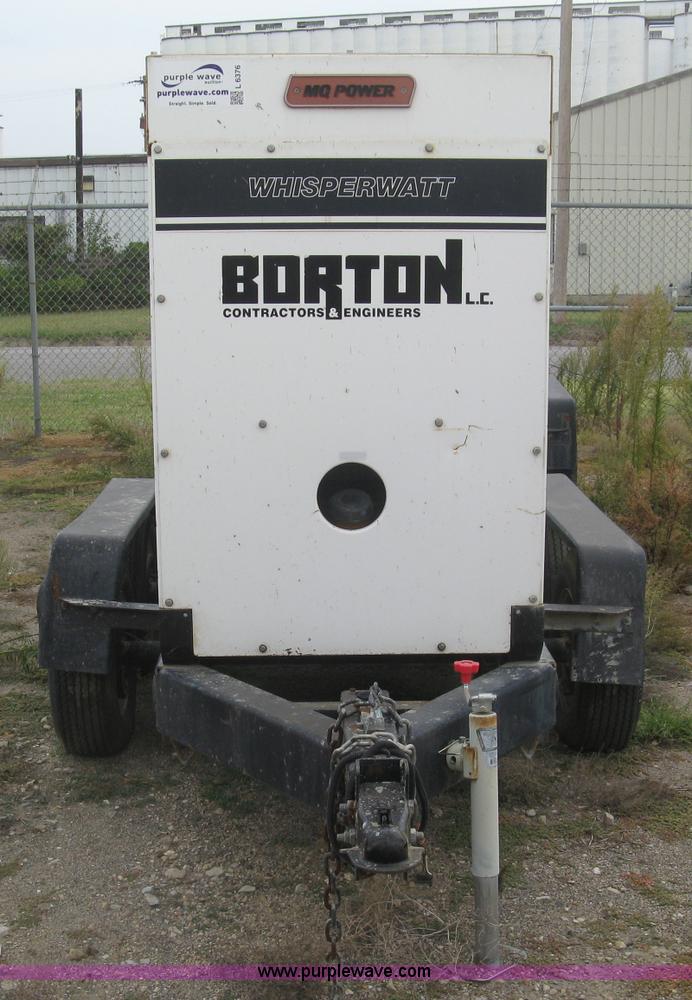 image for item L6376 Multiquip DCA-70SS1U Whisperwatt 70 generator