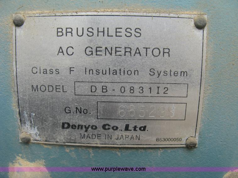 image for item L6376 Multiquip DCA-70SS1U Whisperwatt 70 generator