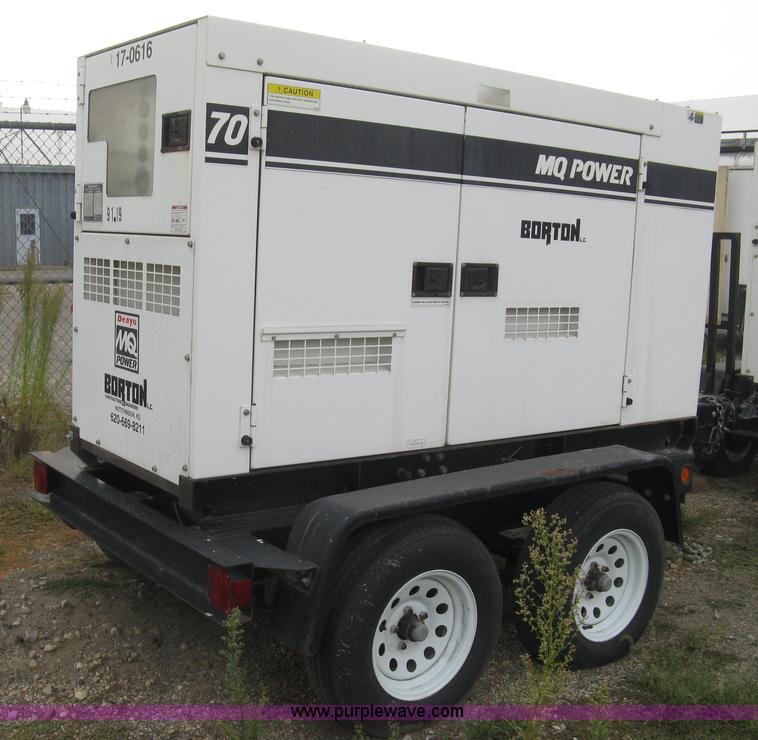 image for item L6377 Multiquip DCA-70SS1U Whisperwatt 70 generator