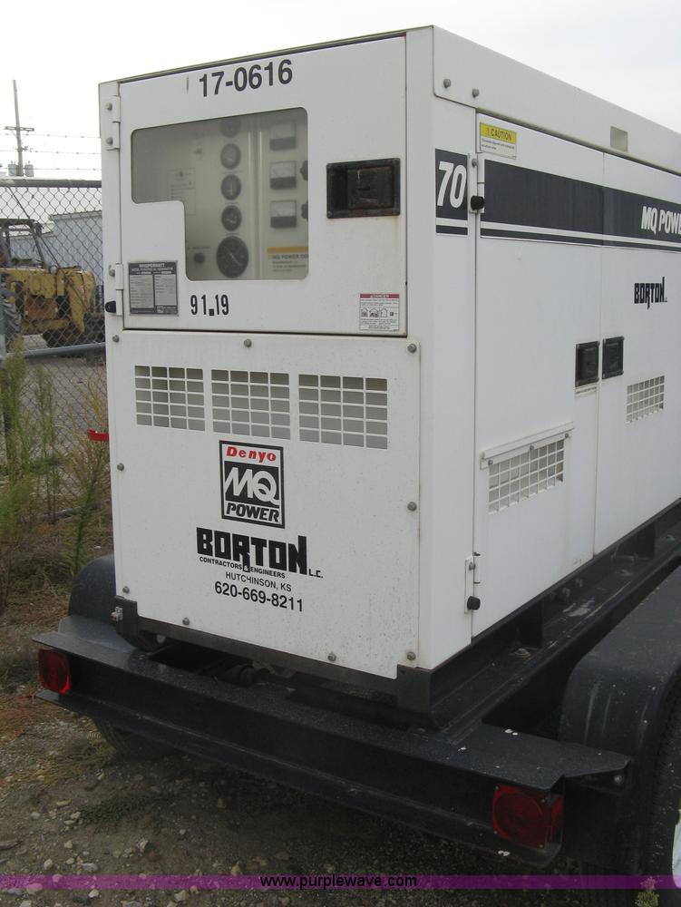 image for item L6377 Multiquip DCA-70SS1U Whisperwatt 70 generator