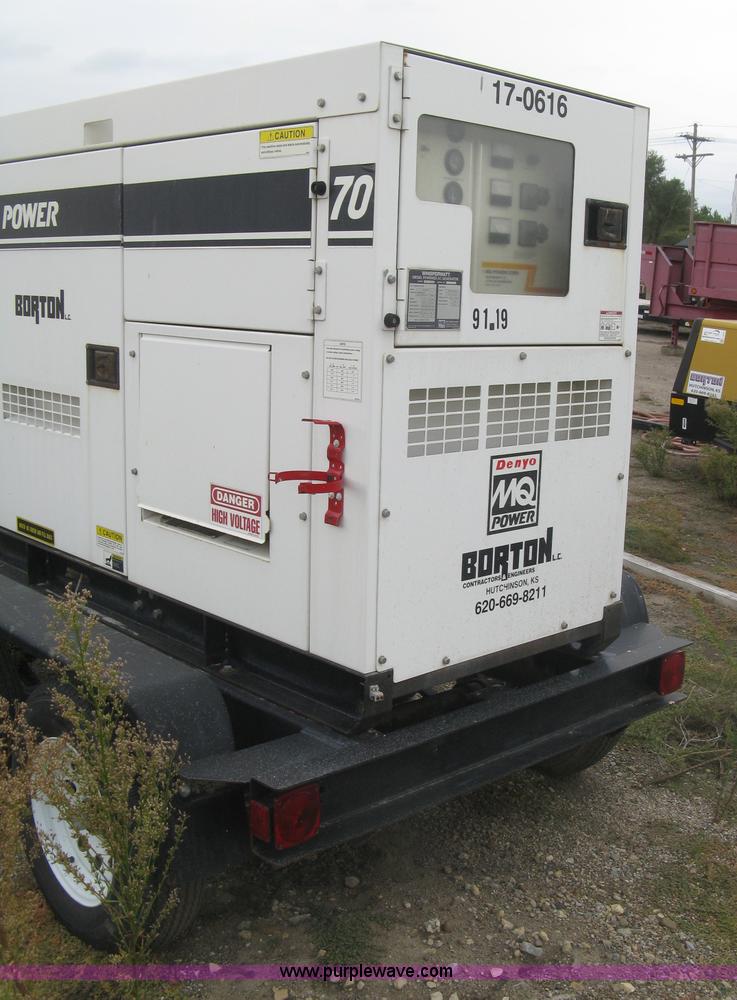 image for item L6377 Multiquip DCA-70SS1U Whisperwatt 70 generator