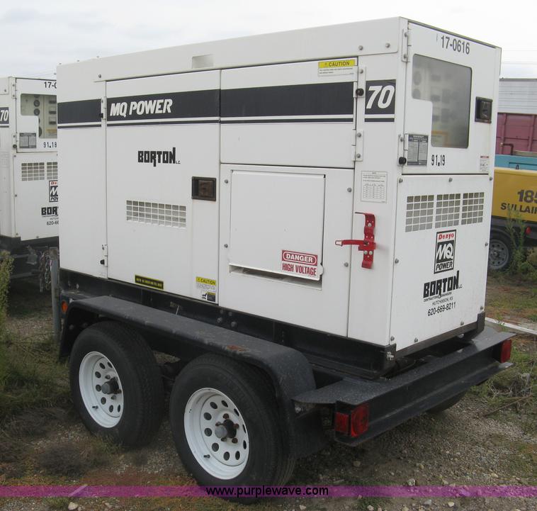 image for item L6377 Multiquip DCA-70SS1U Whisperwatt 70 generator