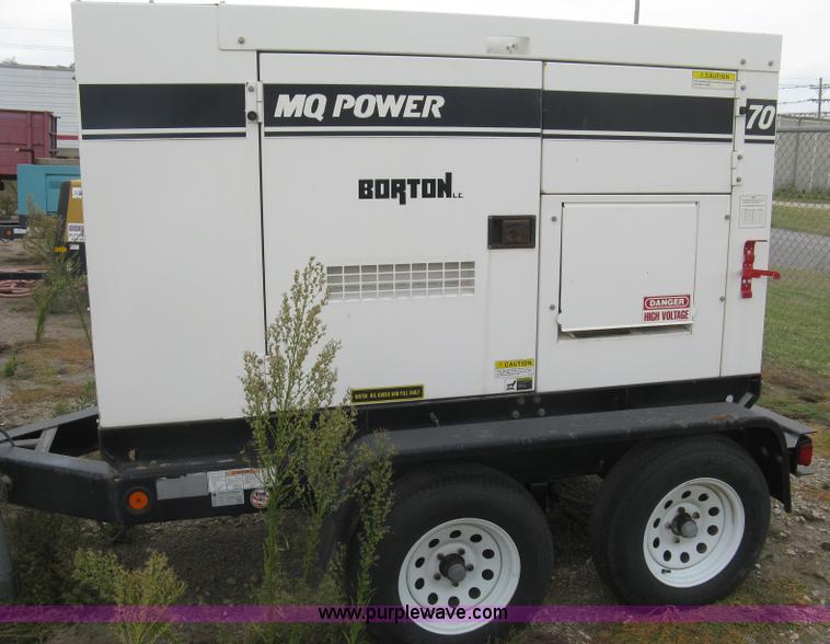 image for item L6377 Multiquip DCA-70SS1U Whisperwatt 70 generator