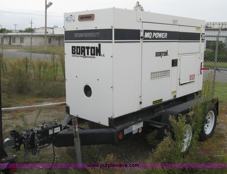 image for item L6377 Multiquip DCA-70SS1U Whisperwatt 70 generator