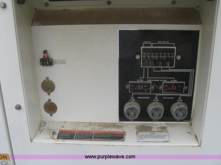 image for item L6377 Multiquip DCA-70SS1U Whisperwatt 70 generator