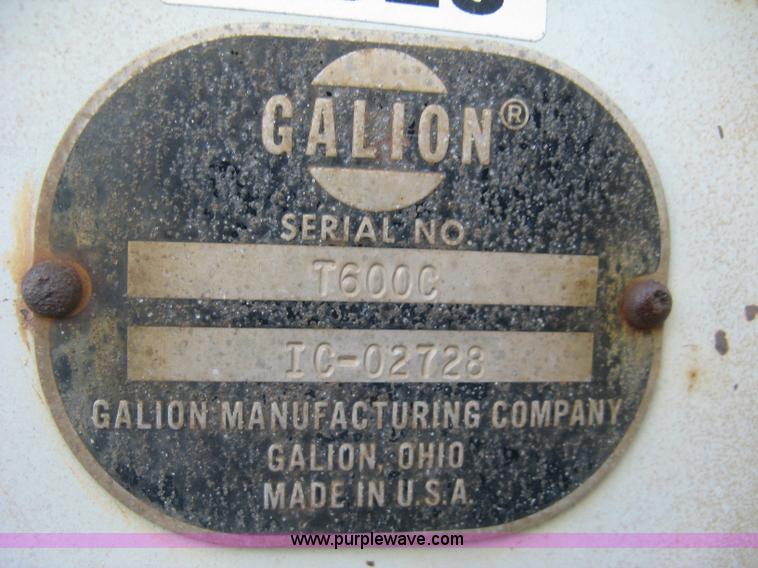 image for item L6432 Galion T600C rigid frame motor grader