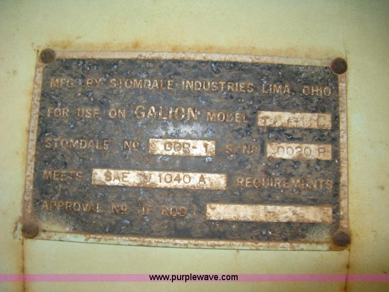 image for item L6432 Galion T600C rigid frame motor grader