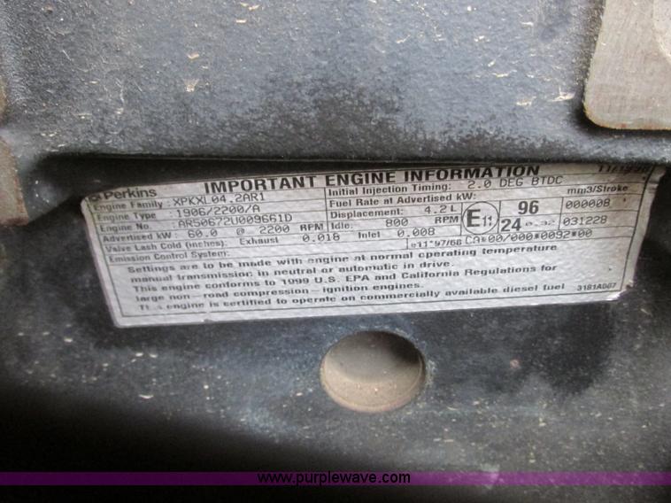 image for item N9266 1998 JCB 506C telehandler