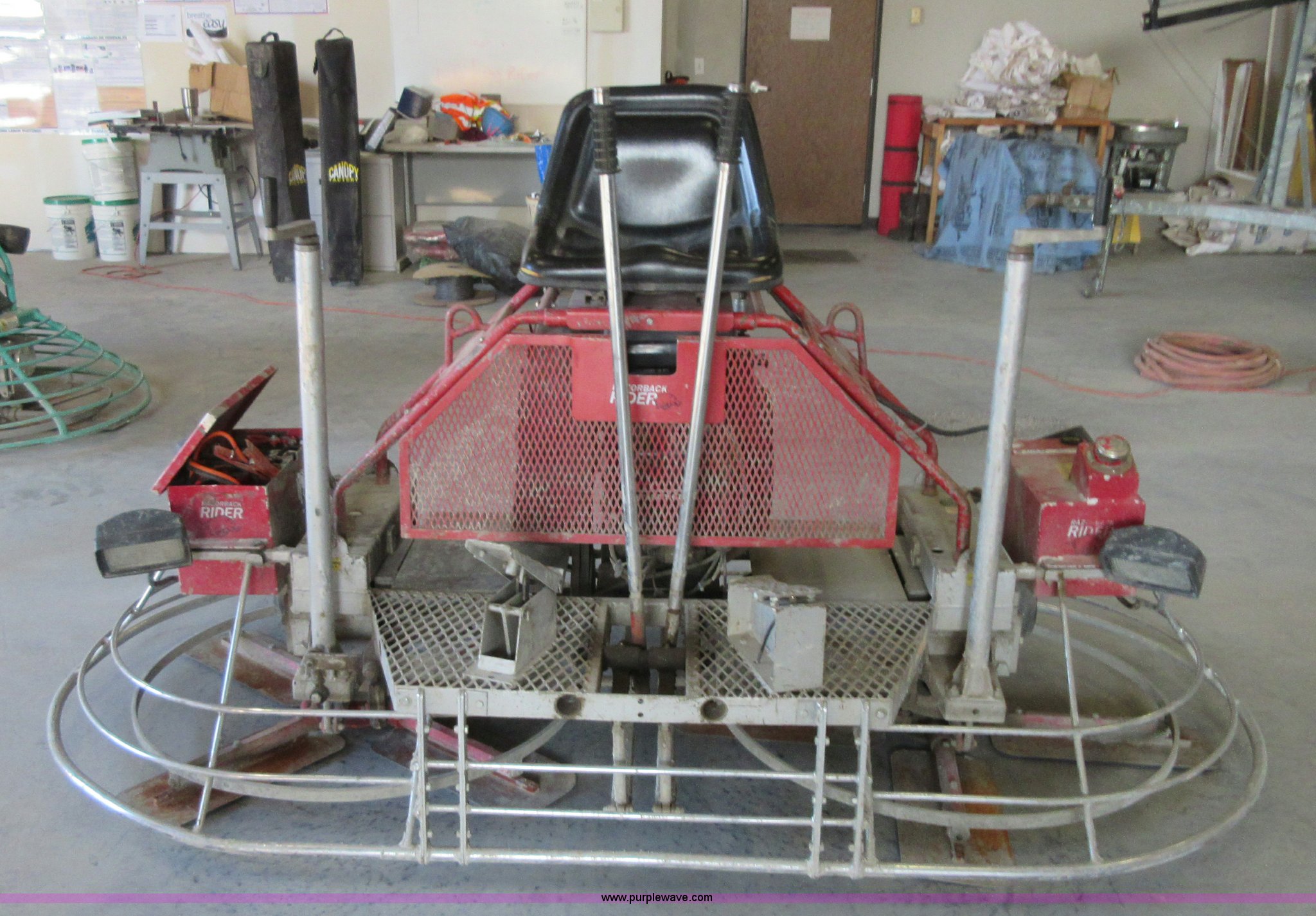 Allen Pro 1200 Razorback ride-on power trowel in Tulsa, OK | Item ...