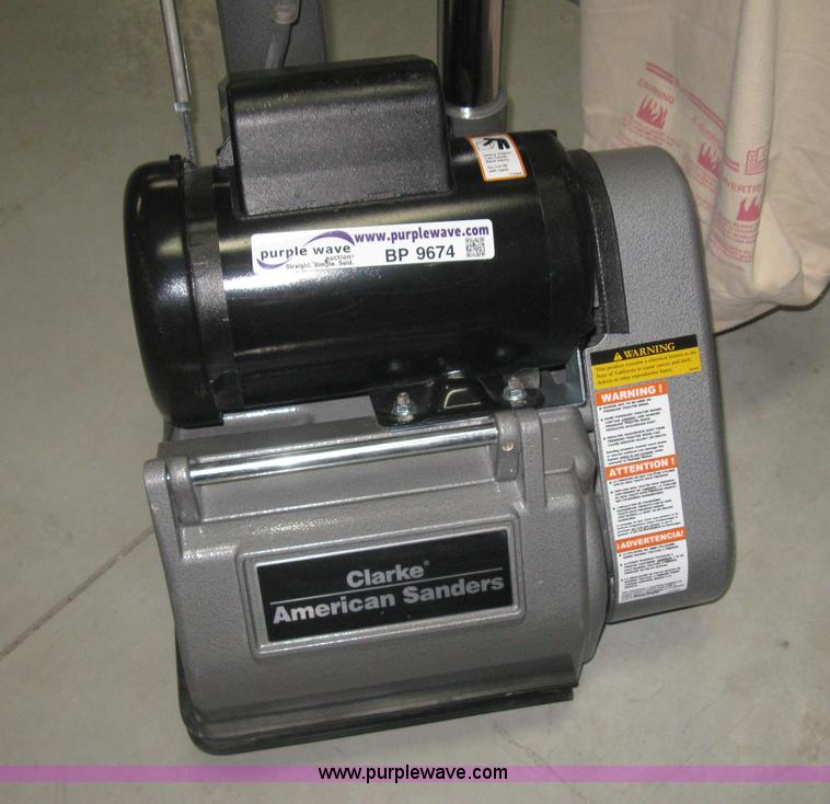 image for item BP9674 Clark EZ-8 floor sander
