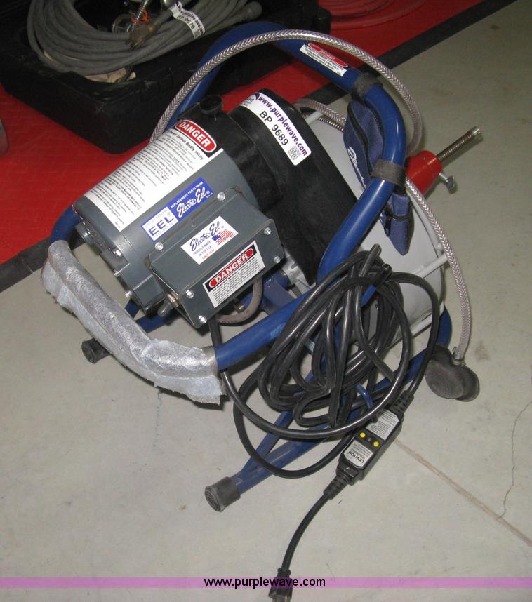Electric Eel E sewer cleaning machine in Wichita, KS Item BP9689 sold