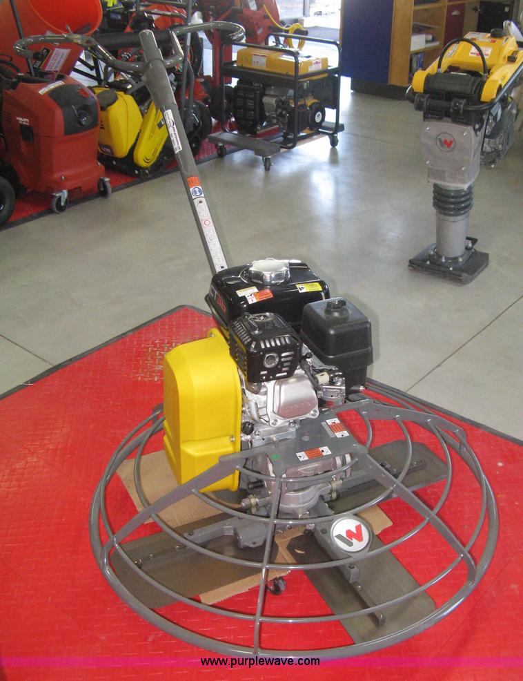 image for item BP9697 2014 Wacker Neuson CT36-5A power trowel
