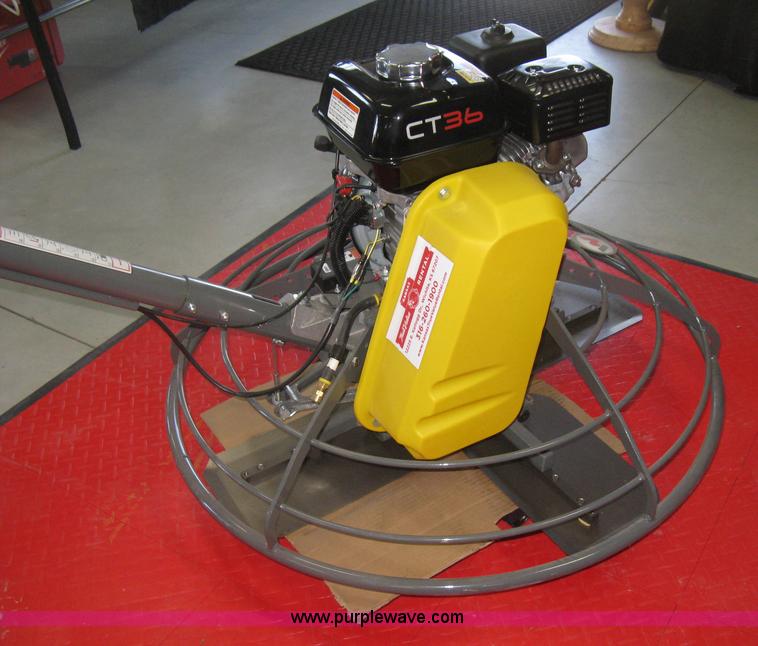 image for item BP9697 2014 Wacker Neuson CT36-5A power trowel