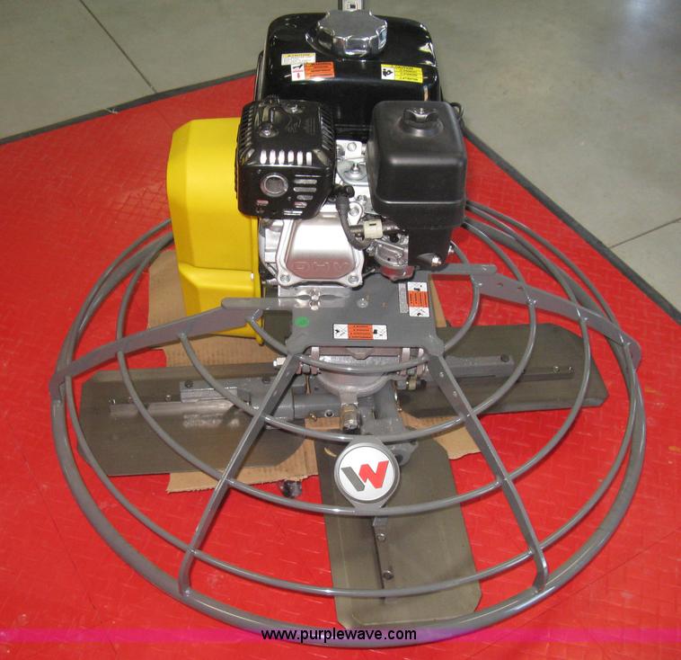 image for item BP9697 2014 Wacker Neuson CT36-5A power trowel