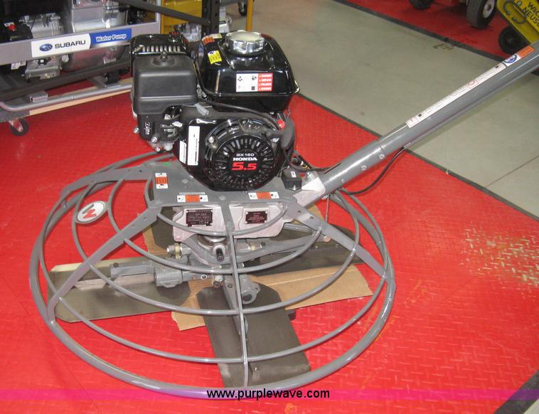 image for item BP9697 2014 Wacker Neuson CT36-5A power trowel