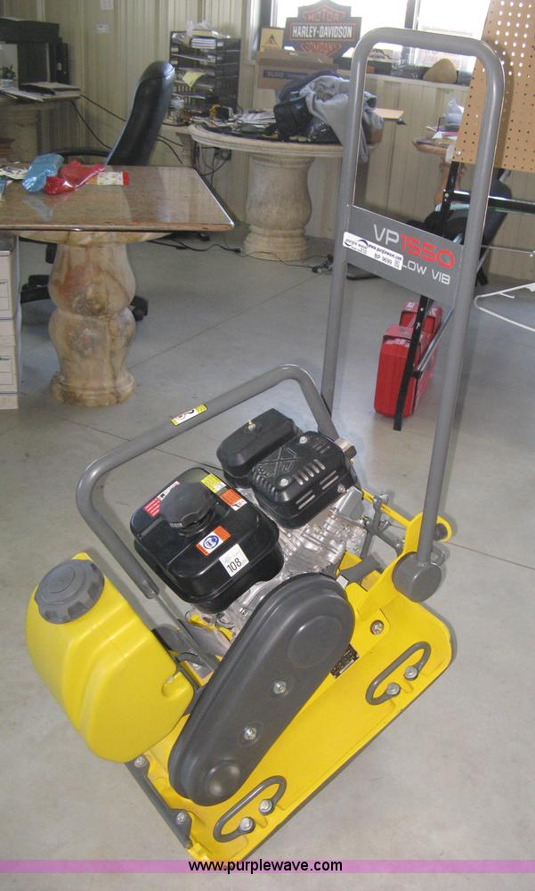 2015 Wacker Neuson VP1550 plate compactor in Wichita, KS Item BP9699