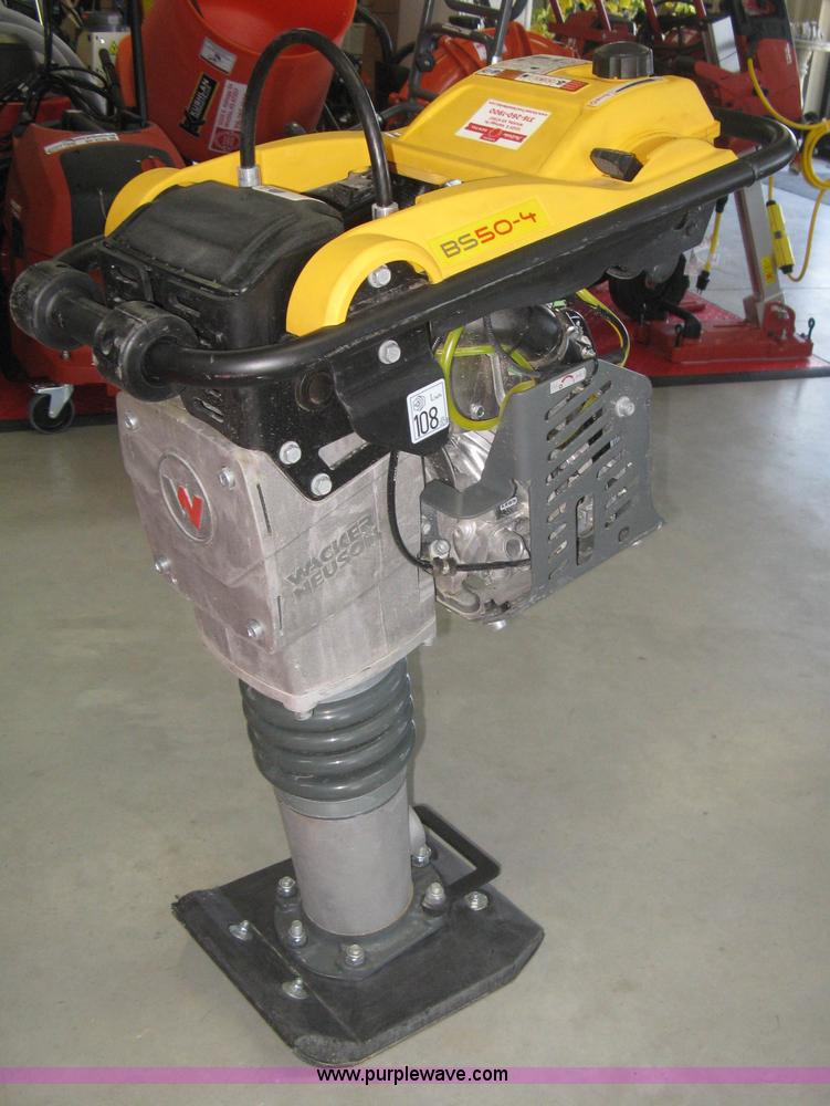 image for item BP9700 2015 Wacker Neuson BS50-4AS Rammer plate compactor