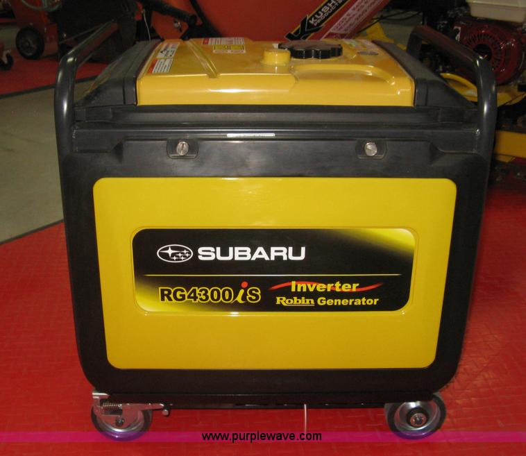 image for item BP9701 Subaru RG4300 inverter generator