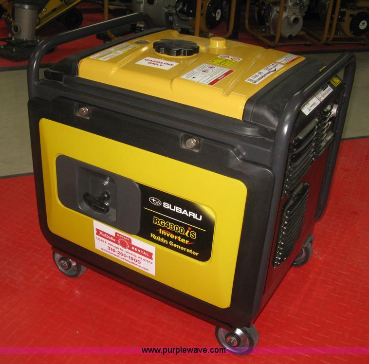 image for item BP9701 Subaru RG4300 inverter generator