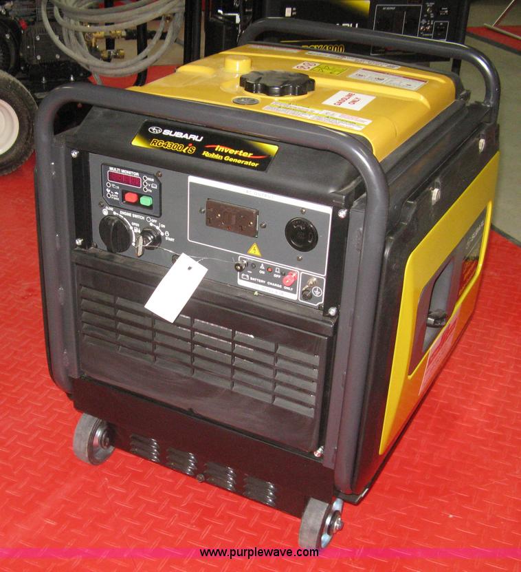image for item BP9701 Subaru RG4300 inverter generator