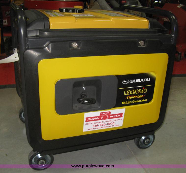image for item BP9701 Subaru RG4300 inverter generator