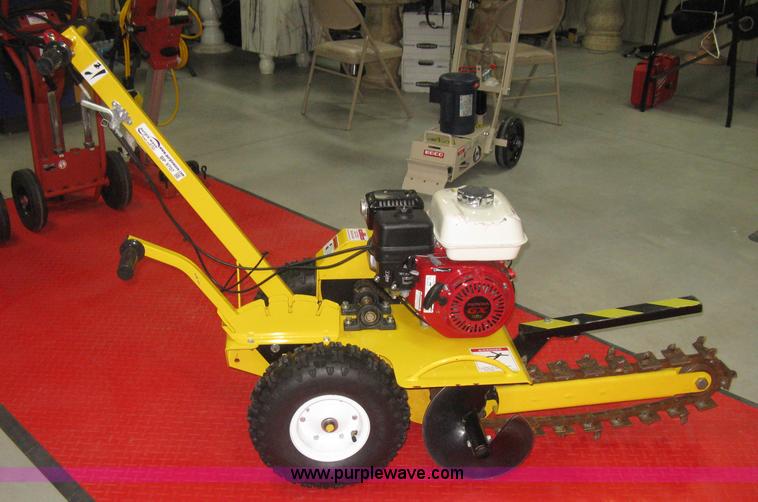 image for item BP9707 Ground Hog T-4-HS18 walk-behind trencher
