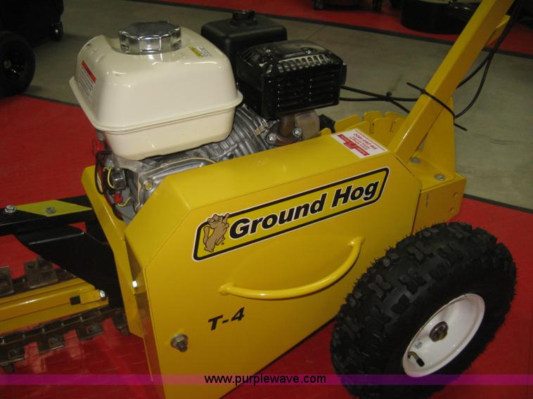 image for item BP9707 Ground Hog T-4-HS18 walk-behind trencher