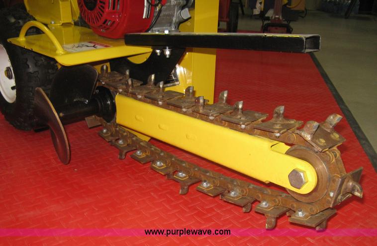 image for item BP9707 Ground Hog T-4-HS18 walk-behind trencher