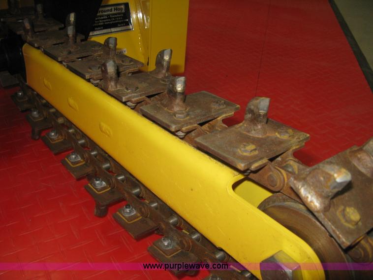 image for item BP9707 Ground Hog T-4-HS18 walk-behind trencher