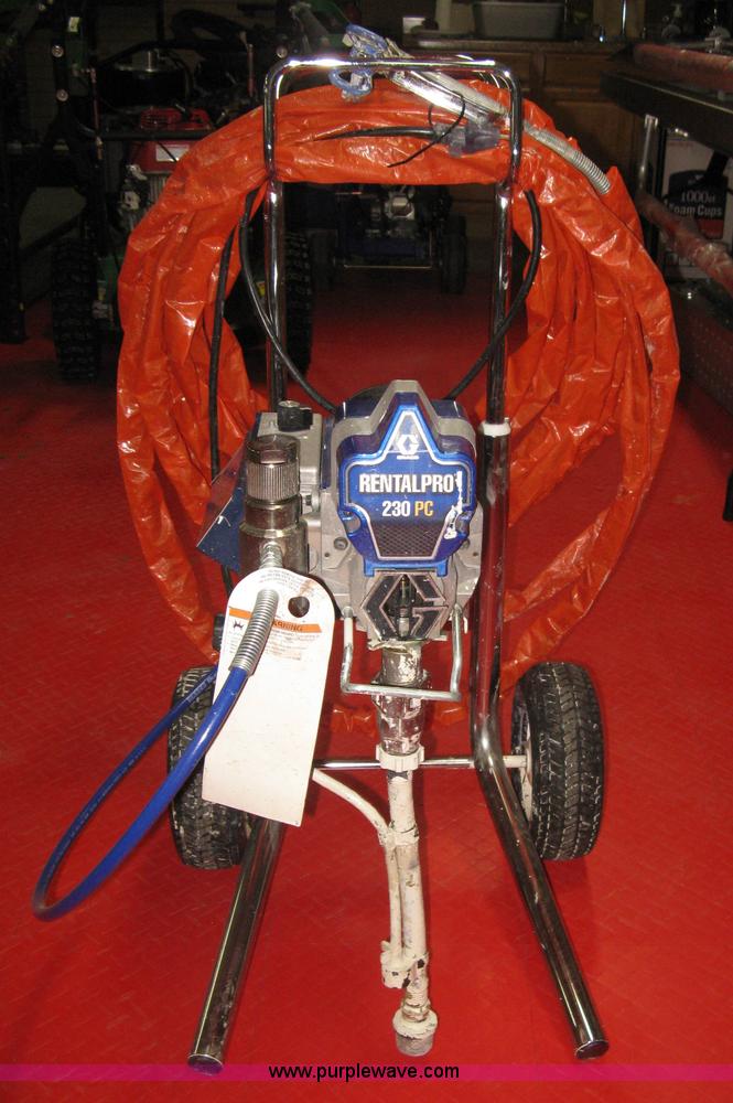 Graco Rental Pro 230 PC airless paint sprayer in Wichita, KS Item