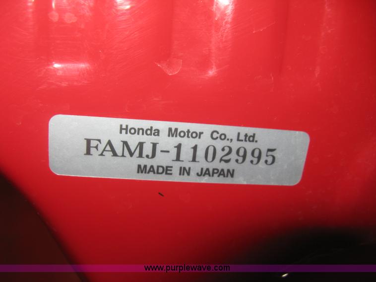 image for item BP9736 Honda FC600 mid tine tiller