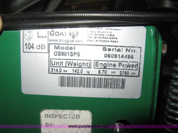 image for item BP9740 Billy Goat 0S901SPS over seeder