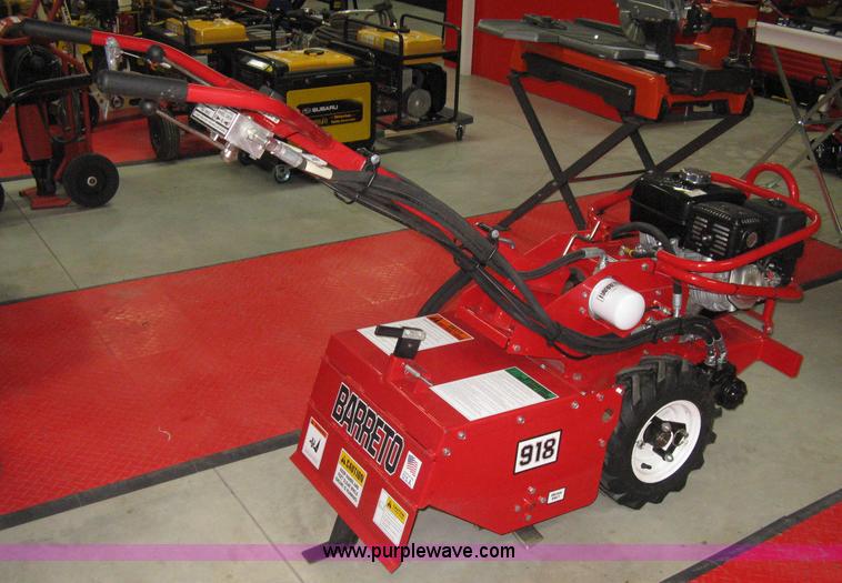 image for item BP9741 Barretto 918 rear tine tiller