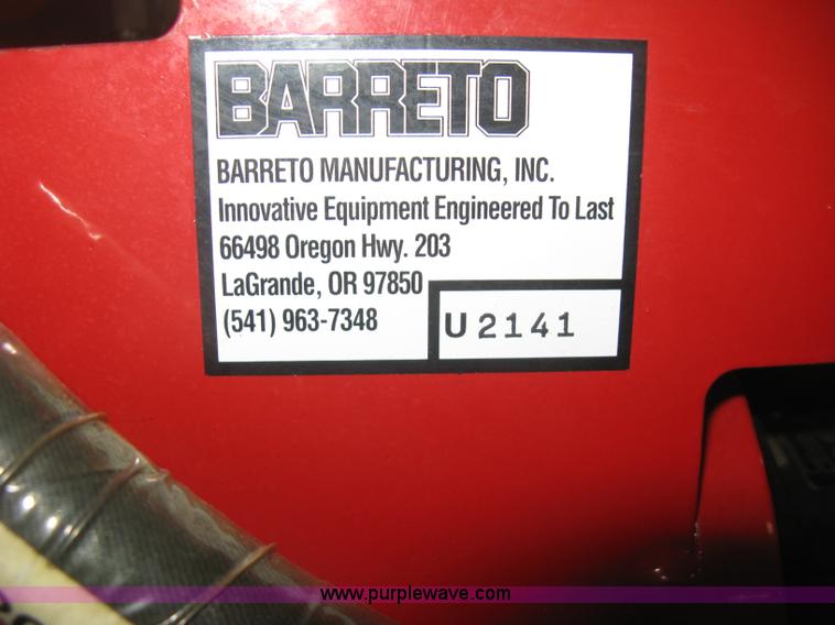image for item BP9741 Barretto 918 rear tine tiller