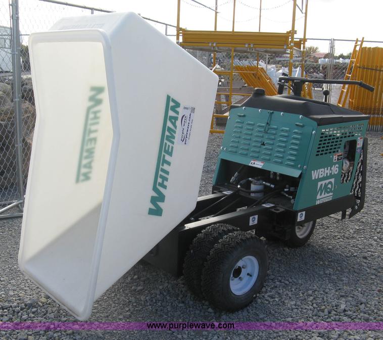 image for item L6440 2014 Whiteman Multiquip WBH-16 power buggy