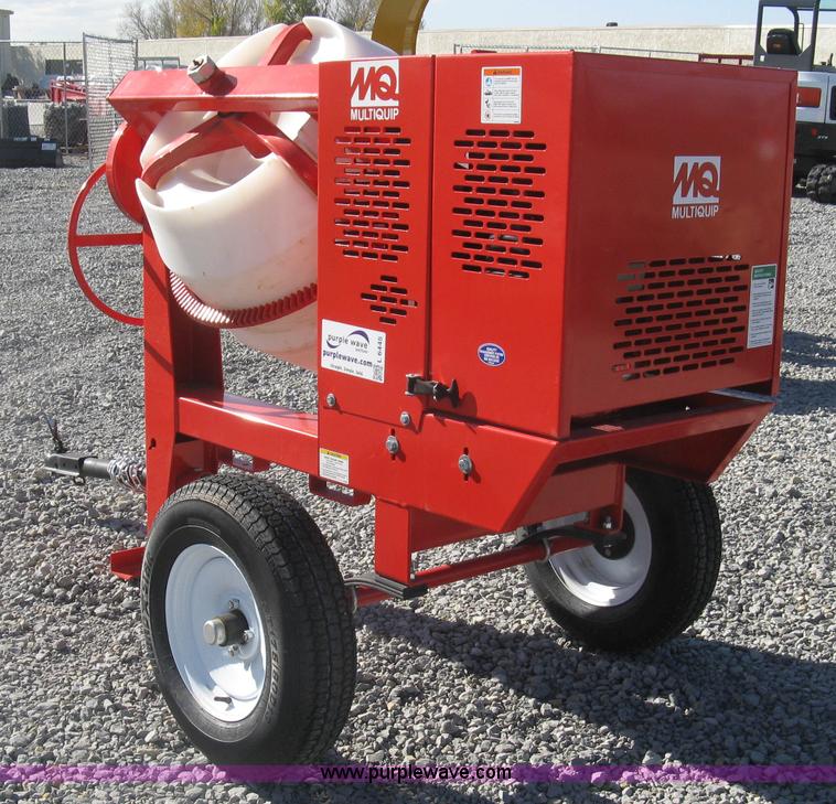 image for item L6445 Multi Quip MC-64P cement mixer